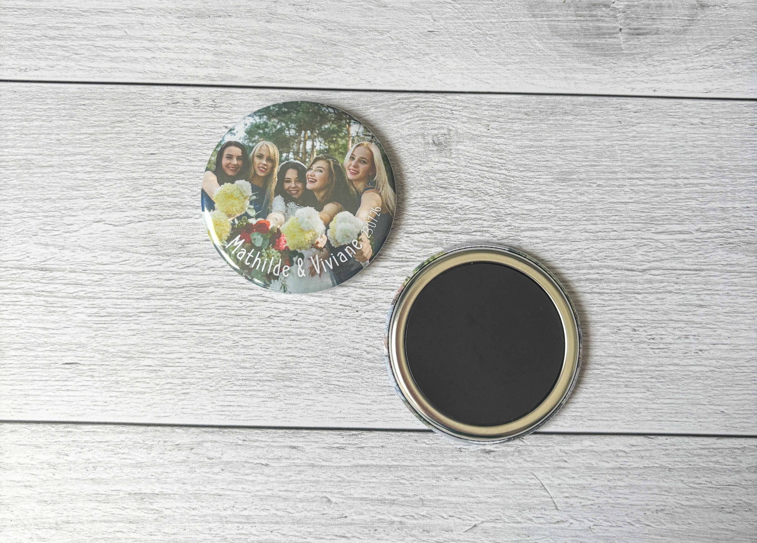 Magnet personnalisé mariage